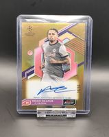 Noah Okafor - Topps Finest Autogramm Karte FC Salzburg 14/50