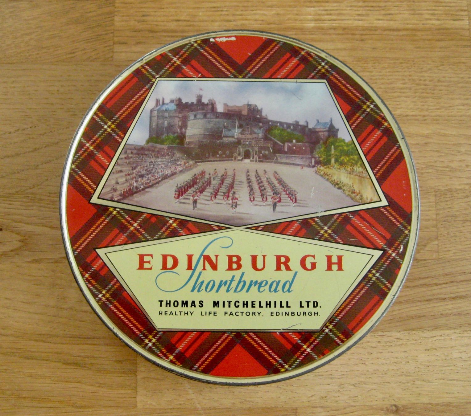 Pots: Antike Blechdose EDINBURGH Shortbread – D'occasion à Langendorf par Happy11