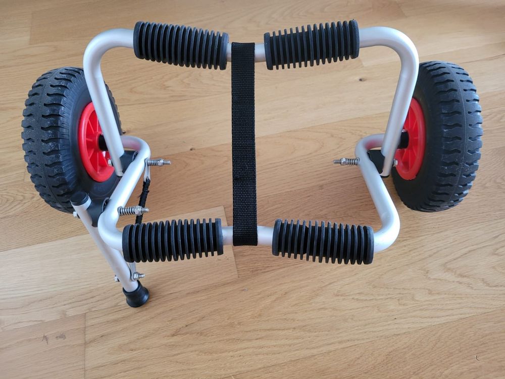 Produktbild von Sup Sitz Kesser Sup Board Izrielar Transportwagen Für SUP-Board Stand Up Paddle Board, Klappbar Transport Kajakwagen Transportwagen Sup Board Sup Trolley 10 Zoll
