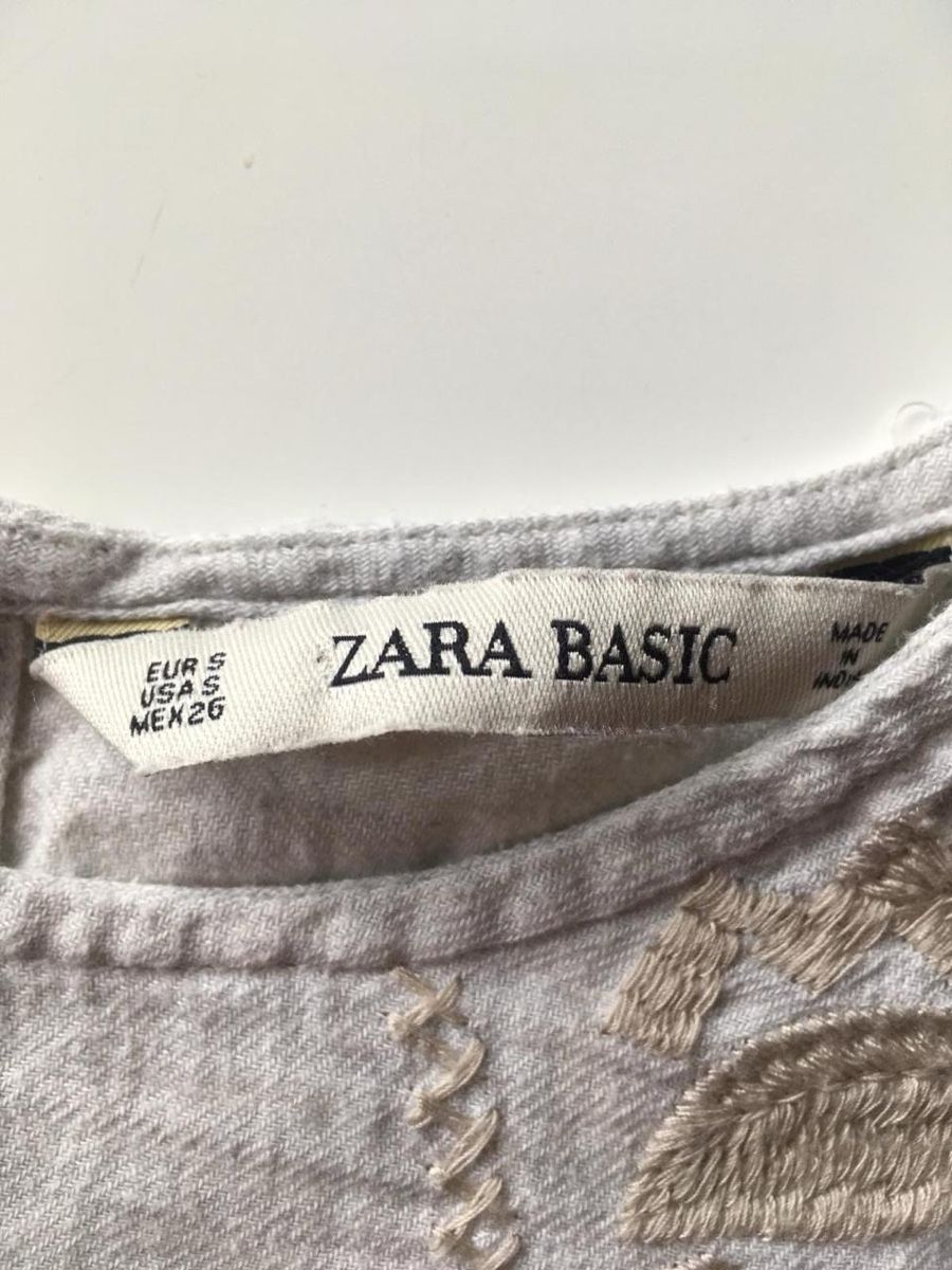 Zara Camicette: Blouse brodée - S - Bohème chic – Usato da Troinex venduto da Irisglo 6