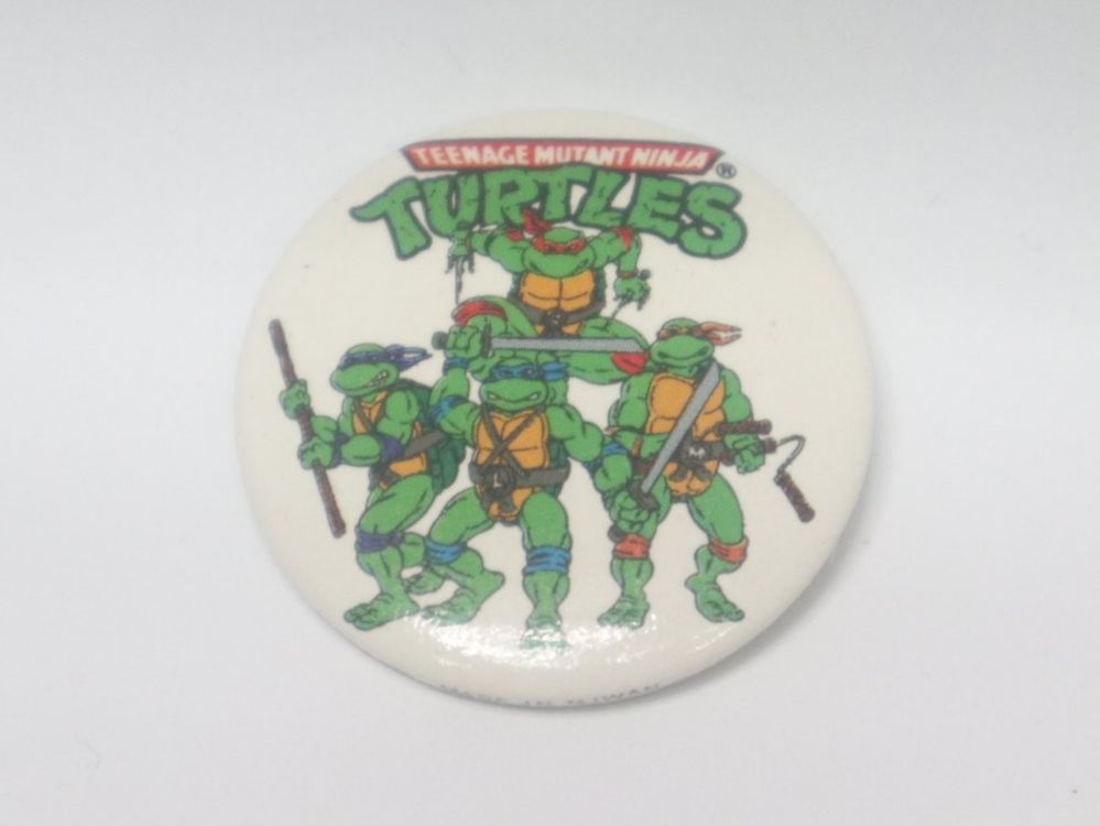 Button Teenage Mutant Ninja Turtles full Gang Anstecker (Neu (gemäss ...