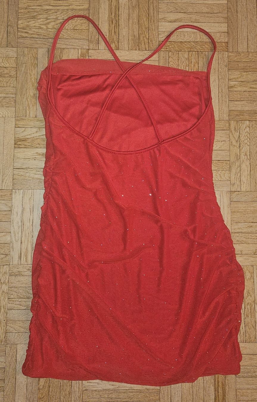 Vestiti: Rotes Partykleid mit Glitzer, Grösse 38-40 Valentin – Nuovo (secondo la descrizione) da Seuzach venduto da mar_8tfs 2