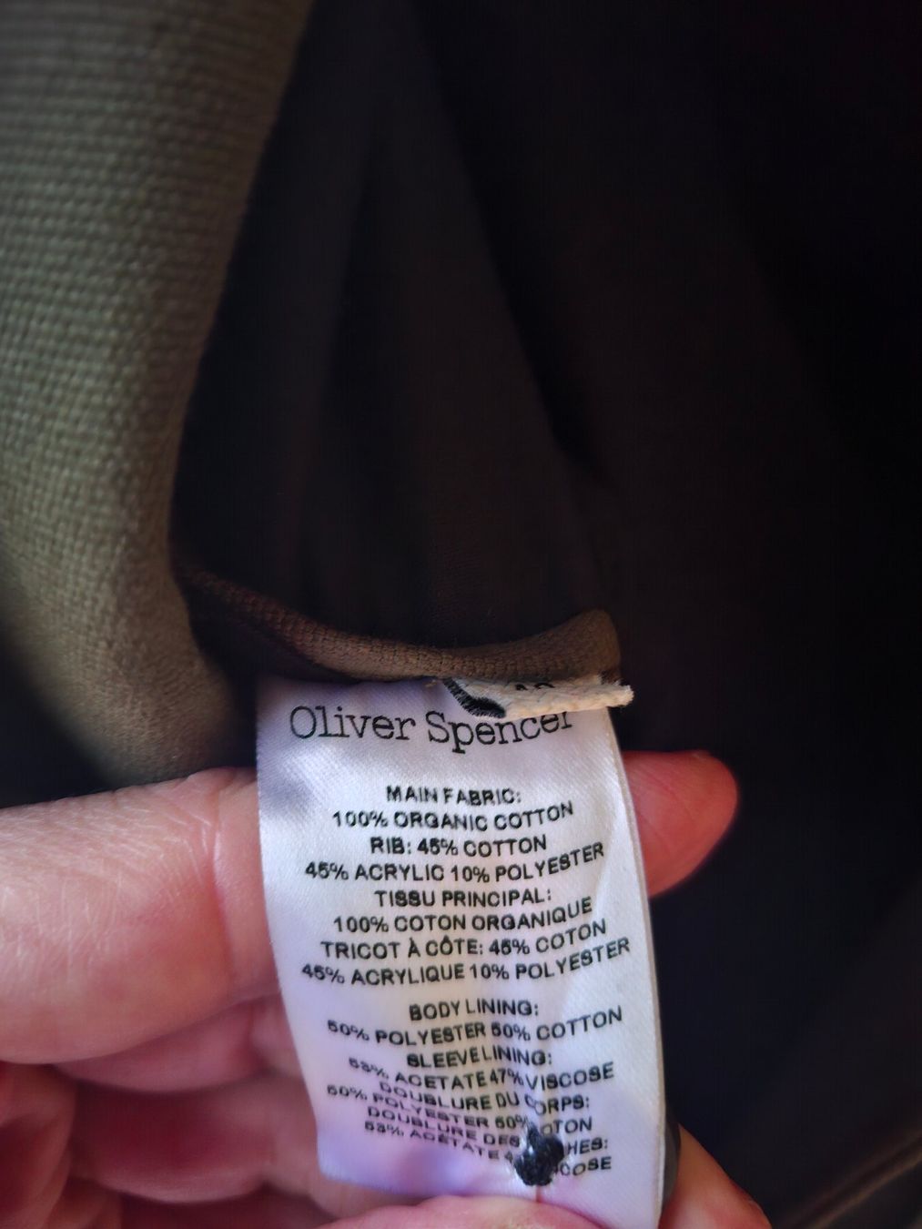 Jacken: Oliver Spencer Bomber Jacke – Gebraucht aus Basel von gillussiuss 5