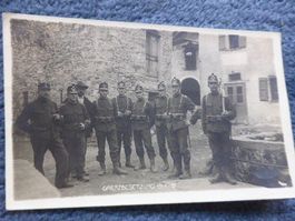 Brienz,Foto Gebr.Fischer,Grenzbesetzung1914-15,Sappeur 5