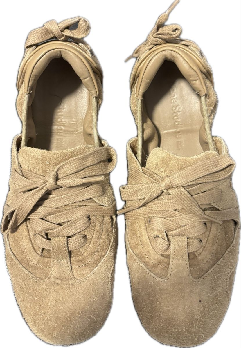 Acne Studios Scarpe da donna: Acne Studios Brown Sneakers – Usato da Chur venduto da Cuteclothes7k
