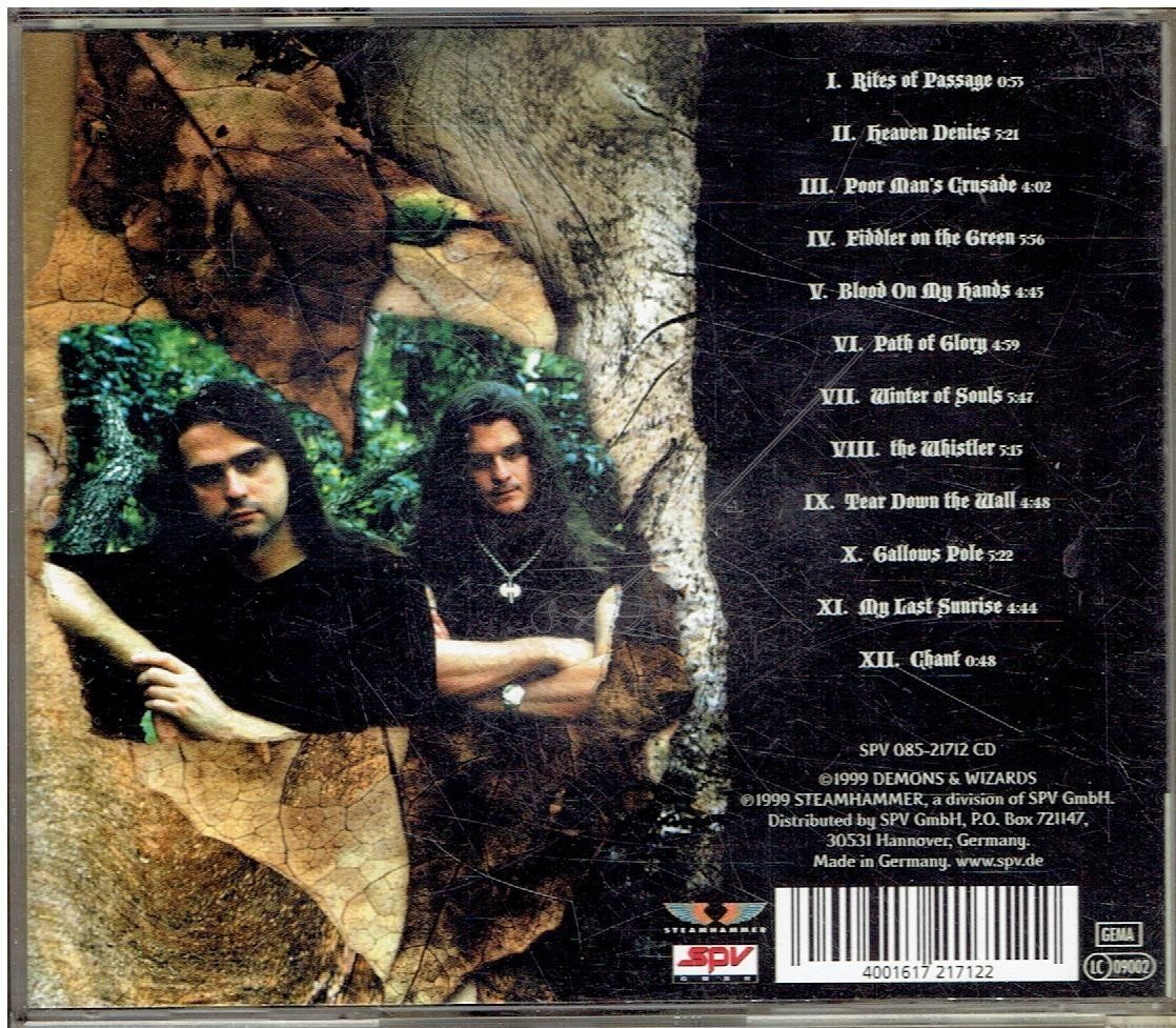 CD: DEMONS & WIZARDS  1999 – Usato da Flims - Dorf venduto da Stagediver 1