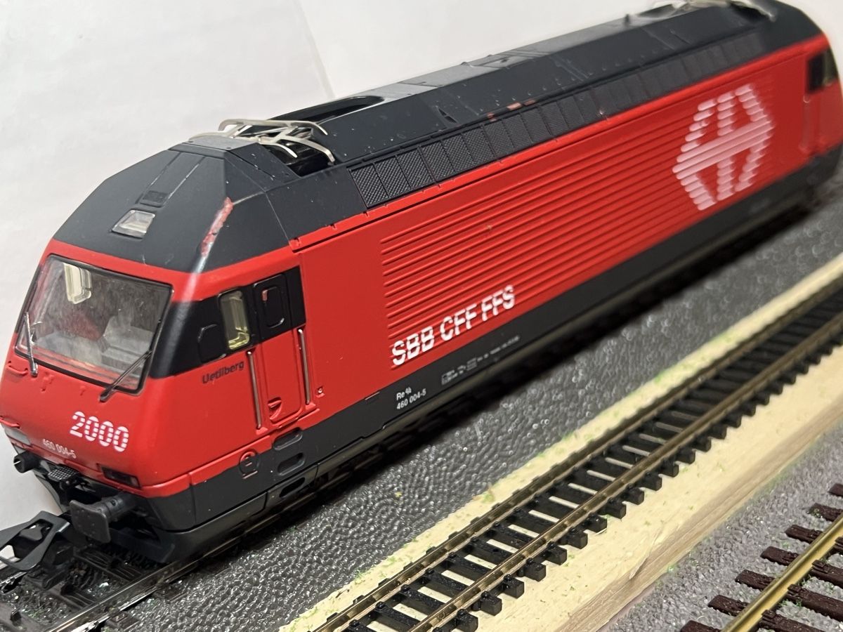 Märklin Modellini di ferrovie: Märklin SBB Re 460 – Usato da Dübendorf venduto da Troggy