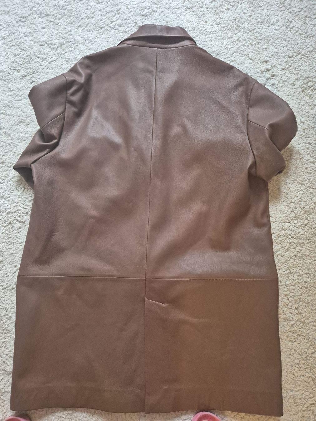 Giacche: Leggerissima Meravigliosa oversize giacca in pelle – Usato da Luzern venduto da jen_9s9n 4