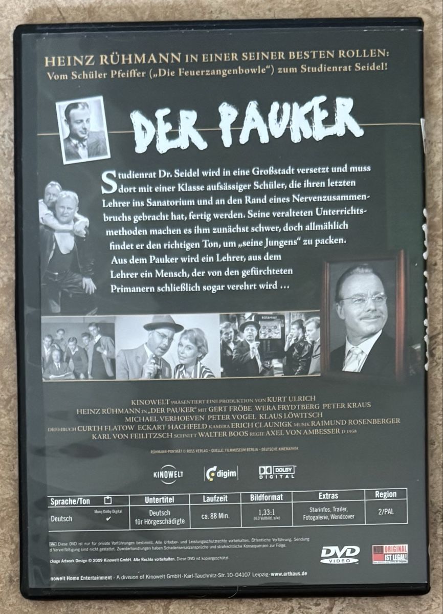Tous les DVDs: DER PAUKER  – Neuf (Voir description) à Dietikon par AndreaSch01 1