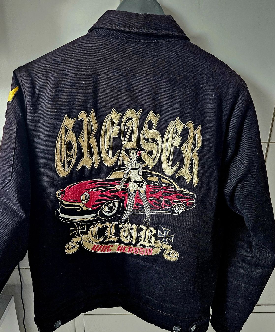 Jacken: Rockabilly King Kerosin Worker Jacke Greaser – Gebraucht aus Liebefeld von Straycats 1