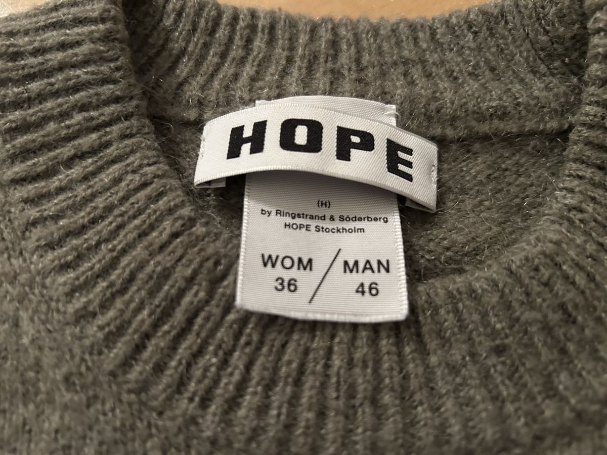 Maglioni & Felpe: Pullover Khaki von Hope , Gr.36 – Usato da Zürich venduto da keinweiss 1