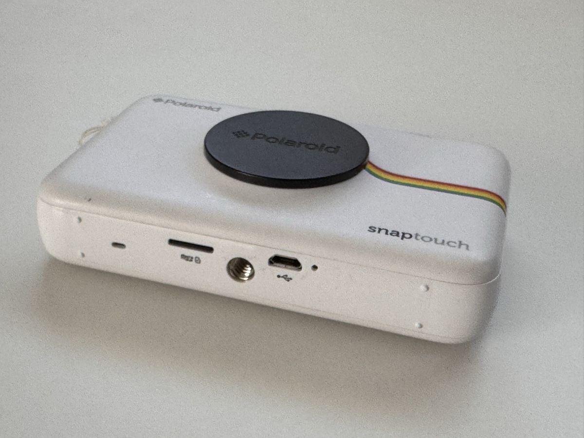 Polaroid Kamera: Polaroid Snap Touch Sofortbildkamera weiss – Gebraucht aus Siebnen von Guesswho 2