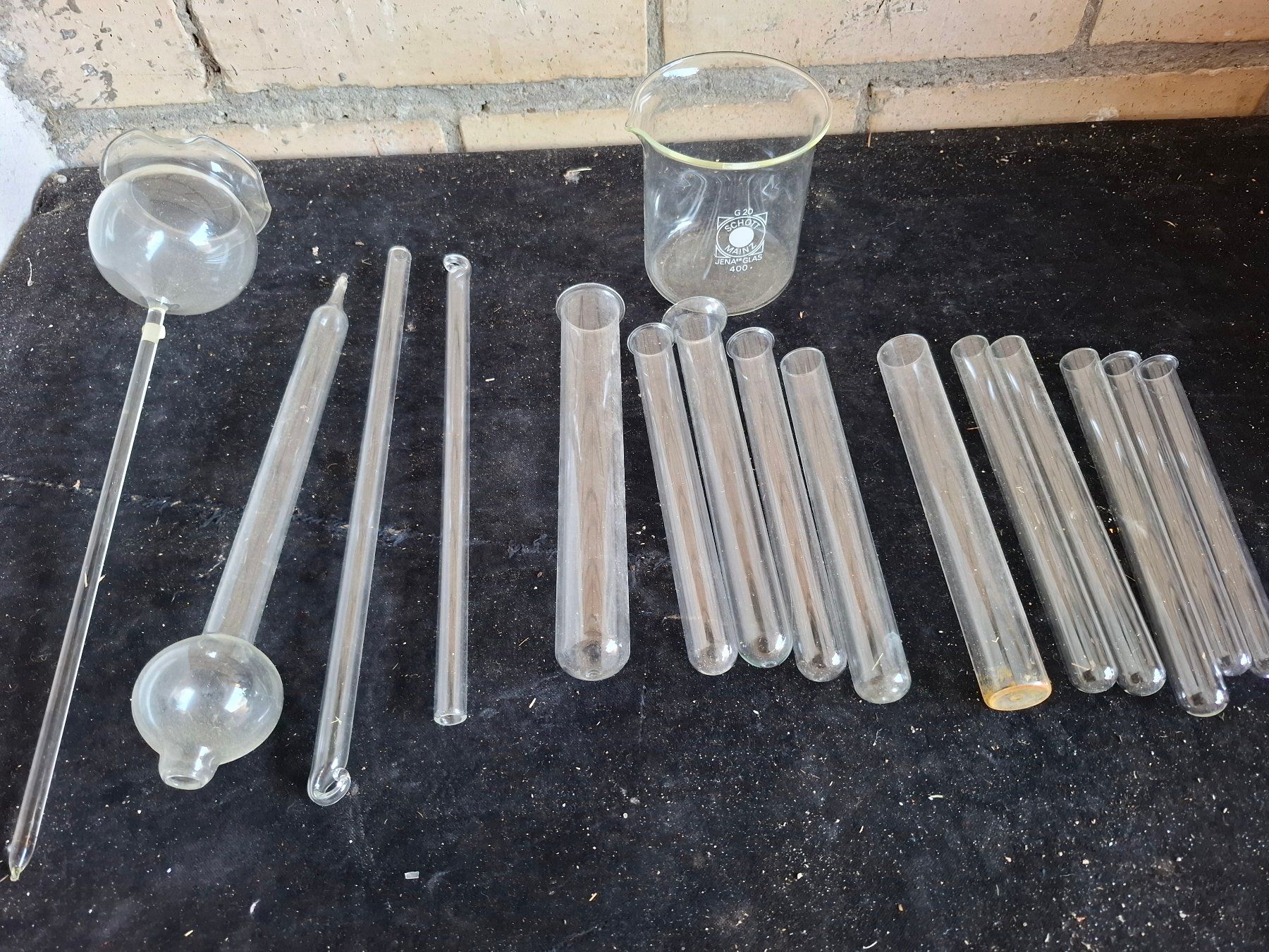 Verres: Laborbedarf Glasgerate verschiedene Teile Konvolut – D'occasion à Schönholzerswilen par clyde123