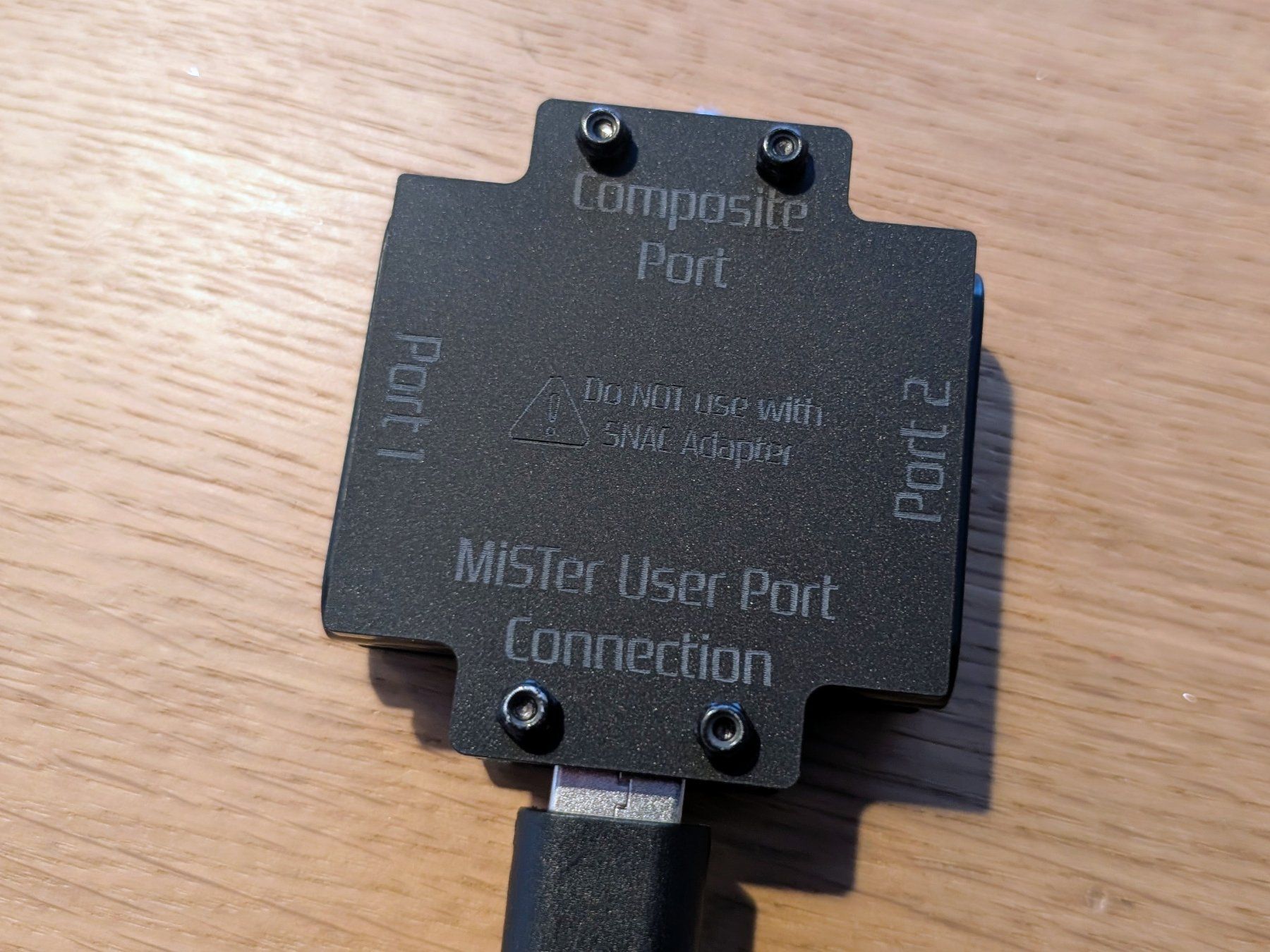 Unità & Adattatore: MiSTer SNAC Adapter für PS1 Controller und Light-Guns – Nuovo (secondo la descrizione) da Oftringen venduto da RetroMister 1