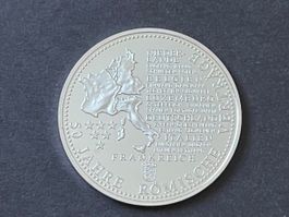 50 Jahre Römische Verträge Gedenkmünze 2007 Silber
