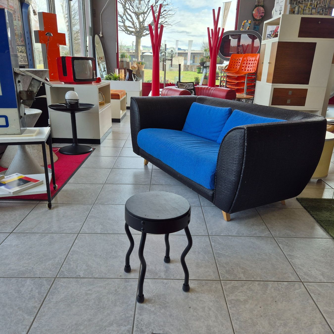 Sgabelli: Design Stool Höcker Hocker ( Ikea Kullaberg ? ) – Usato da Nottwil venduto da Wondewa-Shop 9