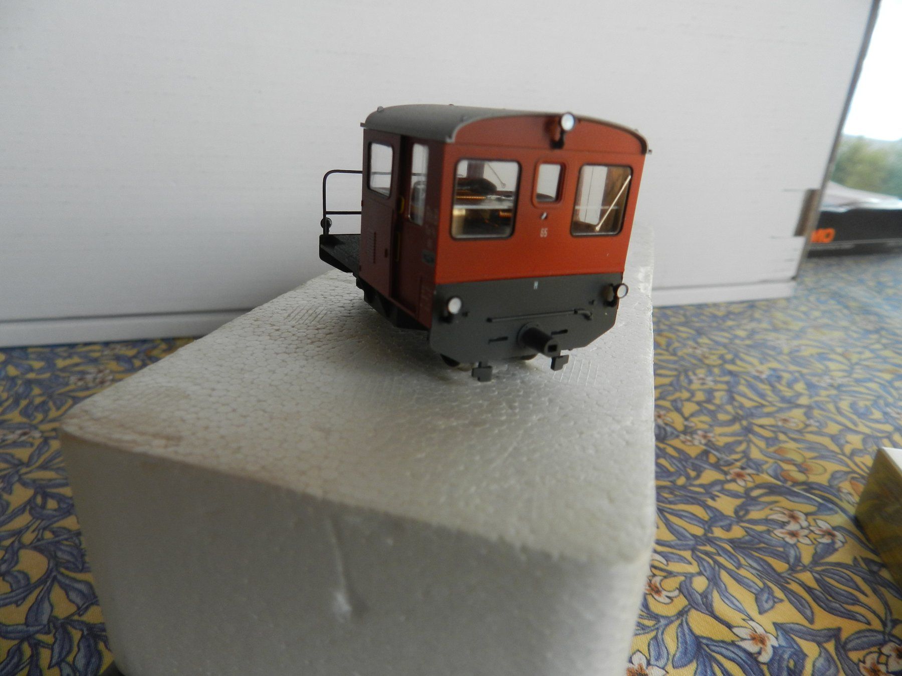 Bemo Modelleisenbahnen: H0m BEMO Rangiertraktor Tm 2/2 RhB braun – Neu (gemäss Beschreibung) aus Arzier-Le Muids von elocin83 3
