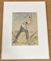 Hommage à Hodler von Urs Bänninger 1978     (ID M7)