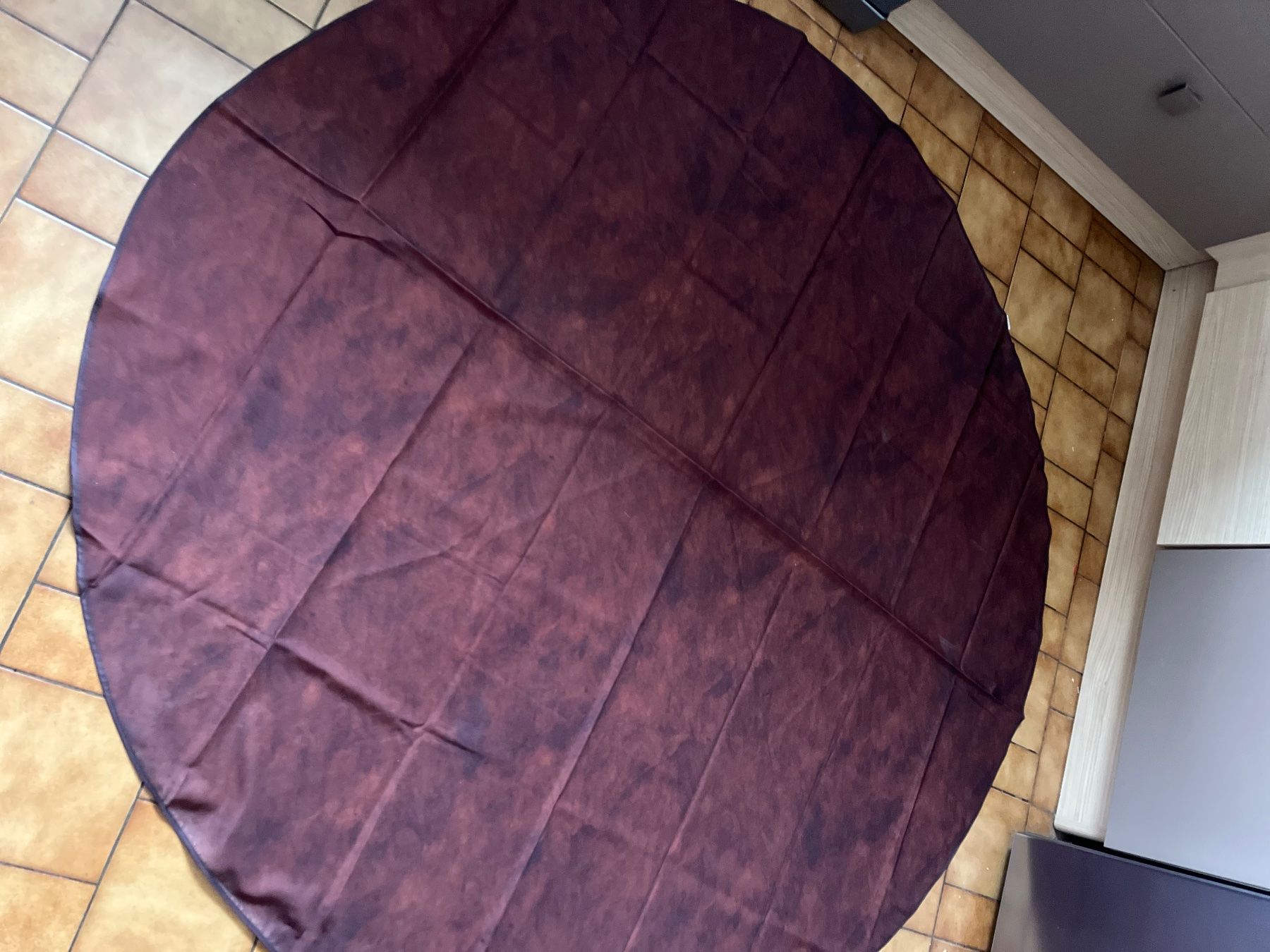 Tessuti: Nappe ronde brune maman – Usato da Veyrier venduto da kimedovapa