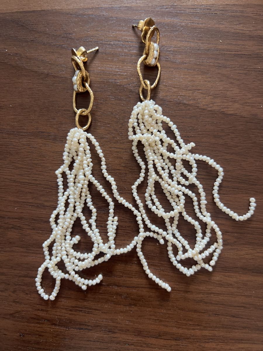 Boucles d'oreille: PACHAREE Earrings 18k plated – Neuf (Voir description) à Rüschlikon par La_Mode 1