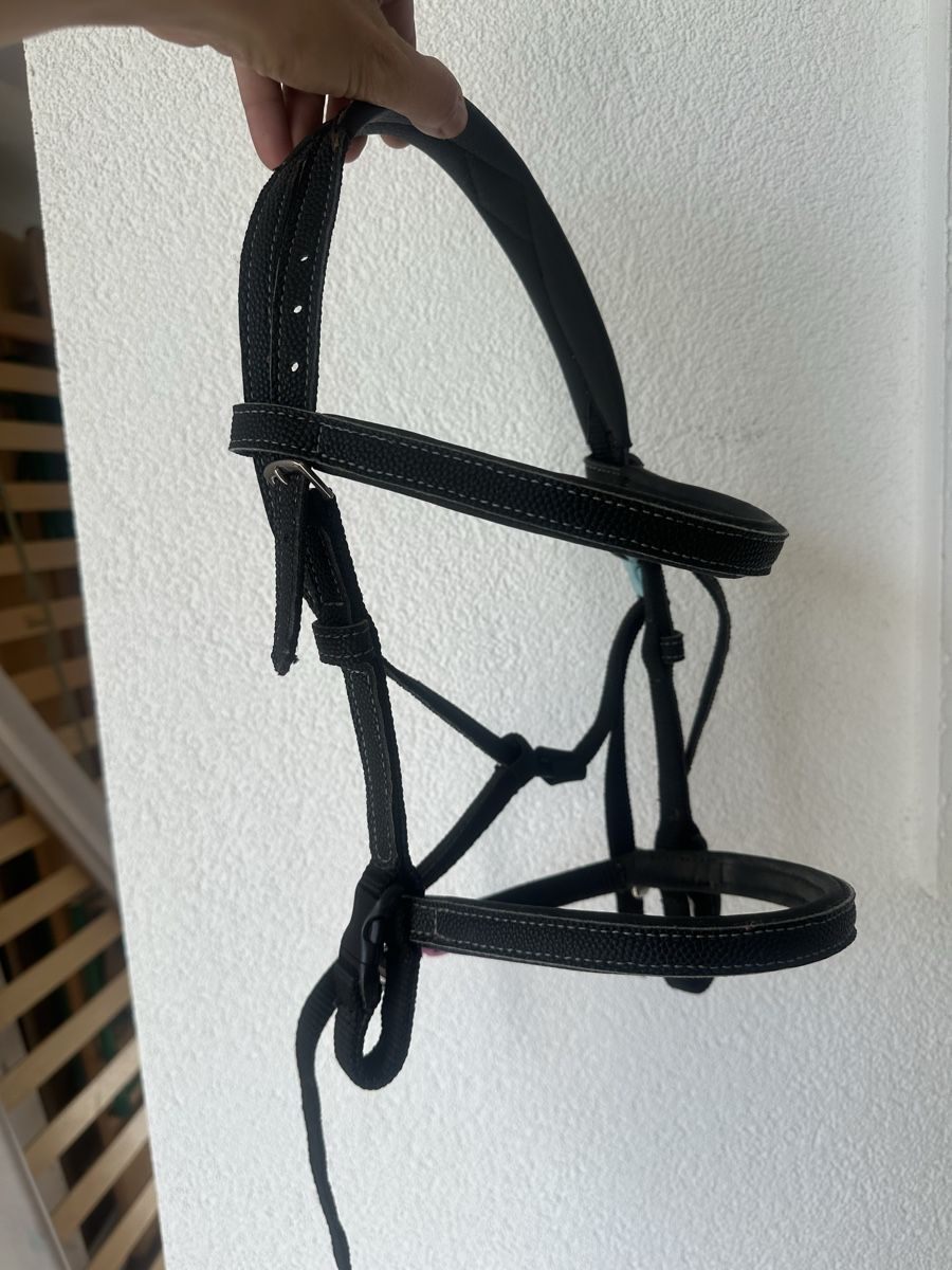 Briglie & Cavezze: Fouganza Pony Trense schwarz – Usato da Busswil venduto da billib 1
