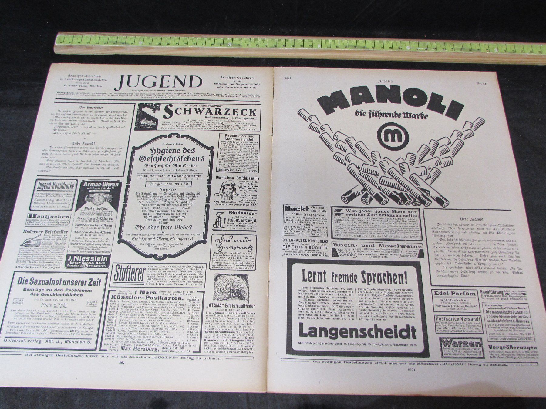Zeitschriften & Magazine: Jugend,1917 – Gebraucht aus Walchwil von Shells1 3