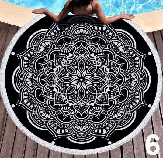 Teli da bagno: Mandala Badetuch – Nuovo e nell'imballaggio originale da Lichtensteig venduto da JASAGO 3
