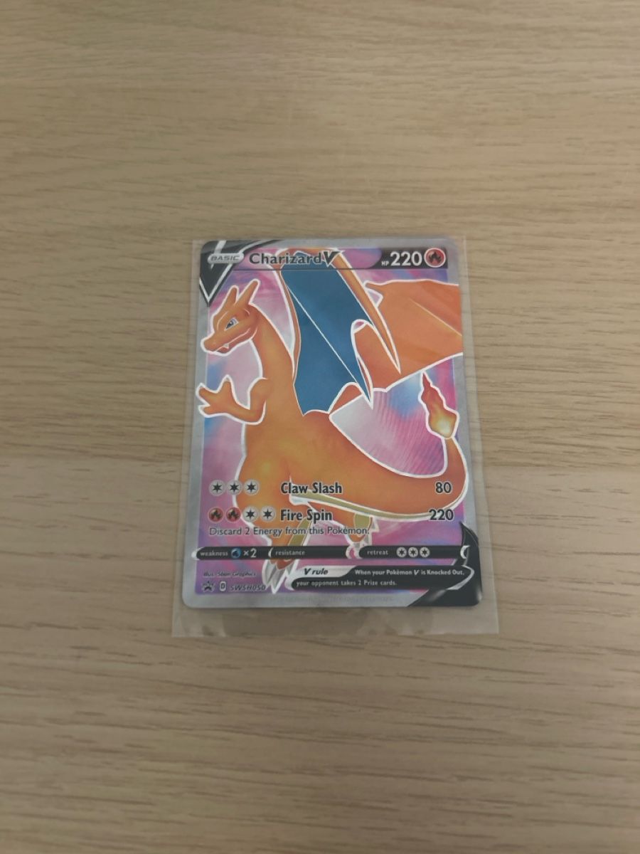 Pokémon Sammelbilder & Trading cards: Charizard V fullart SWSH050 – Neu (gemäss Beschreibung) aus Lausanne von POKEALE