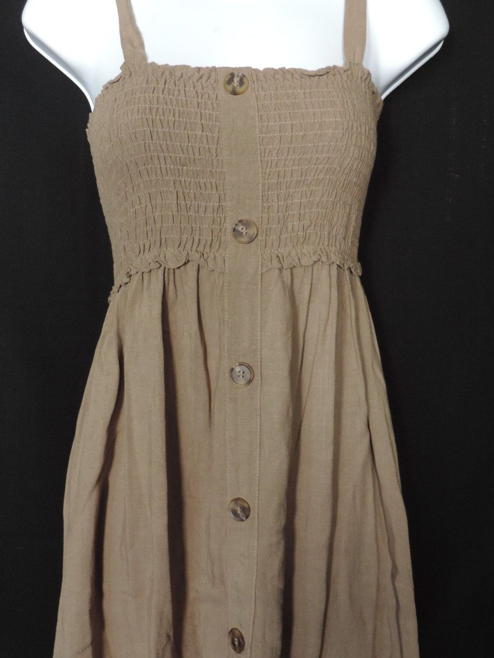Kleider: robe tunique à bretelle vert kaki – Gebraucht aus Genève von Axelle333 1