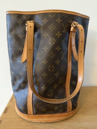 Louis Vuitton Bucket Grand Tasche Monogram Canvas Vintage