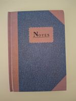 Neues Notizbuch A6, kariert, Denim Look - Unbenutzt!