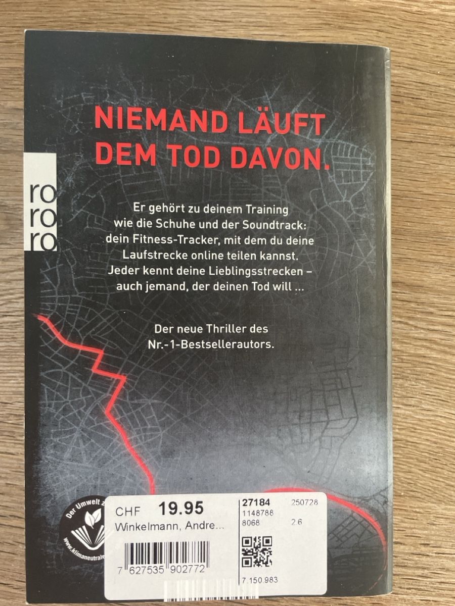 Libri: Andreas Winkelmann Thriller: 4 Bücher – Usato da Rütihof venduto da phinili 4