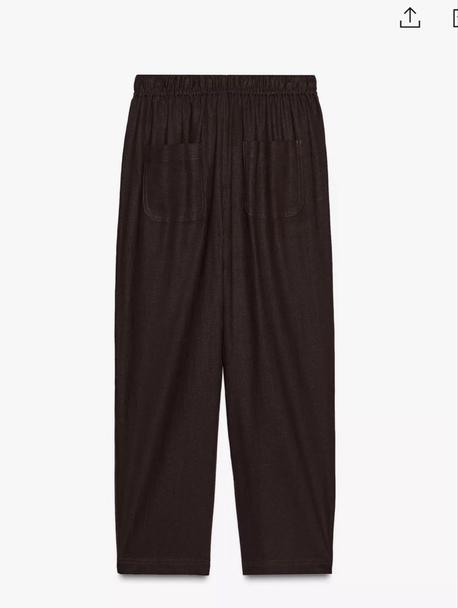 Zara Pantalons: Zara viscose brown pants  – Neuf (Voir description) à St.Josefen par lop_lh8d 5