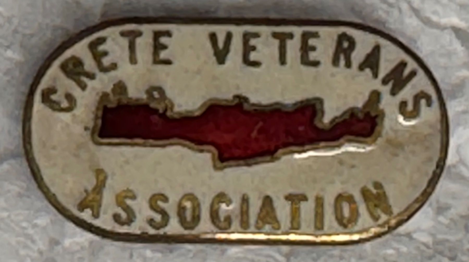 Placchette & Badge: Großbritannien Abzeichen -Crete Veterans Association – Usato da Andwil SG venduto da Ariisa1234
