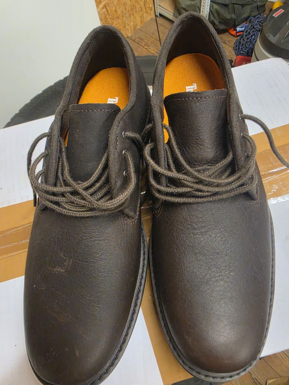 Timberland Scarpe da uomo: Timberland Schuhe braun Leder Gr. 40. – Nuovo (secondo la descrizione) da Ebikon venduto da bagija 3