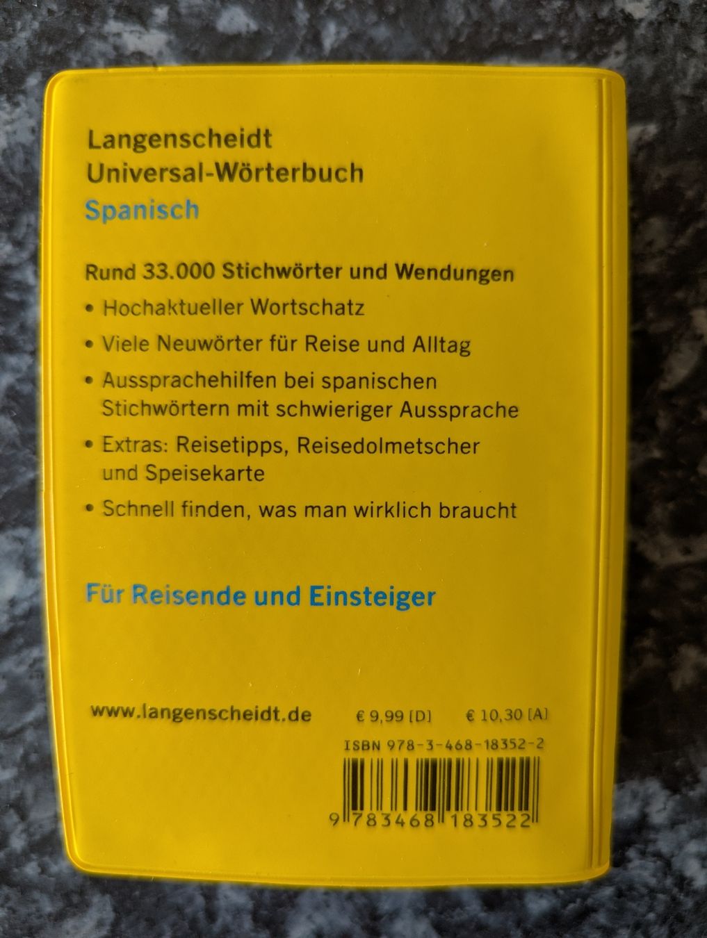 Libri: Langenscheidt Universal-Wörterbuch Spanisch-Deutsch – Usato da Bern venduto da Aarewasser_ 1