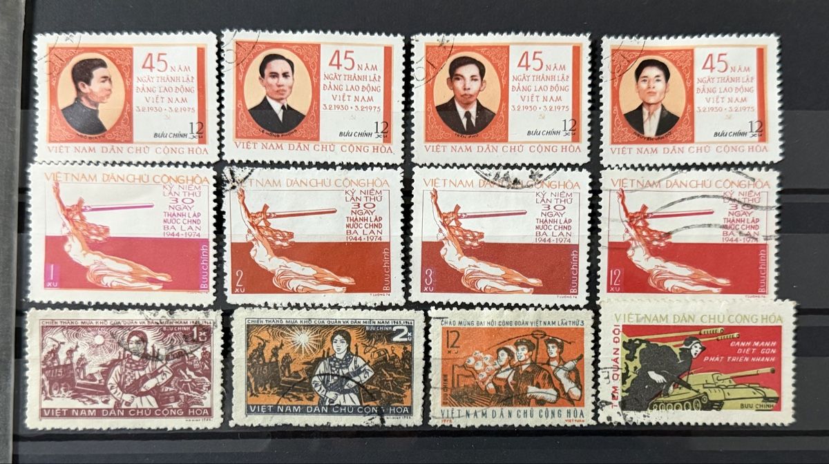 Tutti i francobolli: Timbres -     Vietnam – Usato da Petit-Lancy venduto da Solcarm