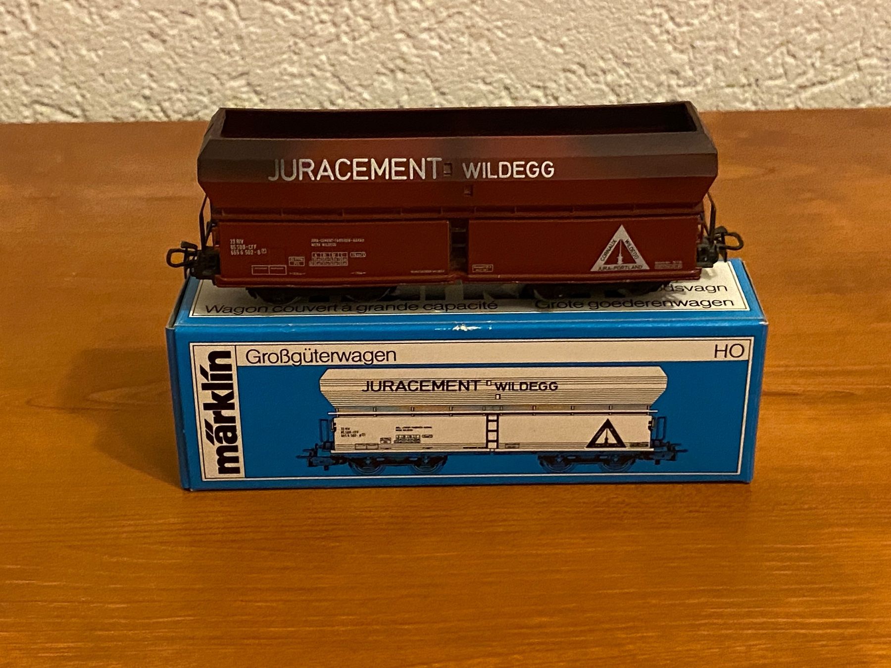Märklin Trains électriques: Märklin 4691 SBB / CFF wagon couvert Juracement  HO – D'occasion à Bonfol par zagato43e