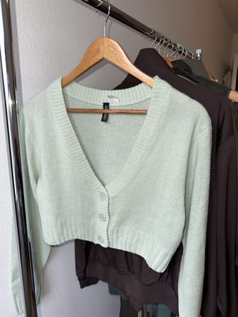 H&M Bolero Jäckli, Pastellgrün, Grösse XS – Top Zustand!