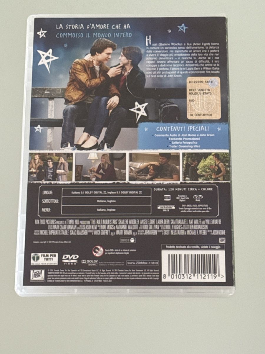 Tutti i DVDs: Colpa delle Stelle – Usato da Cadenazzo venduto da nick995 1