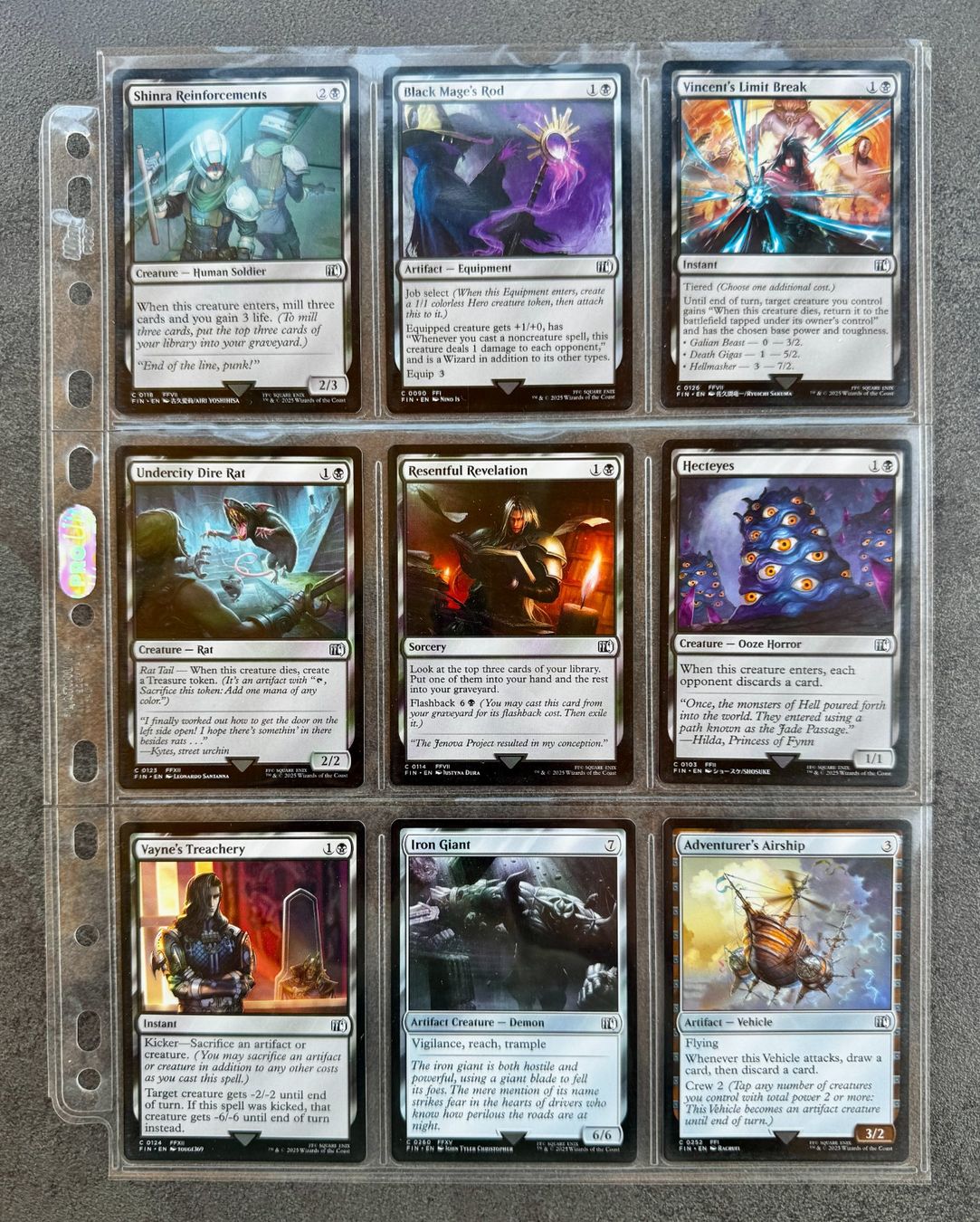Magic The Gathering Sammelbilder & Trading cards: FINAL FANTASY Commons 79stk. – Neu (gemäss Beschreibung) aus Rechthalten von hosme_be 7