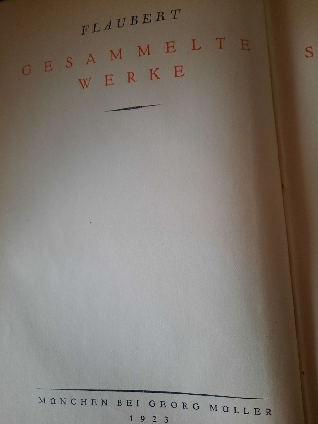 Libri: FLAUBERT G. GESAMMELTE WERKE 5Bd. In 6B – Usato da zürich venduto da gabab 2