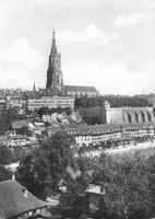 Bern (BE) – Das Münster und die Plattform G
