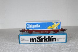 Märklin Sj Containerwagen Chiquita