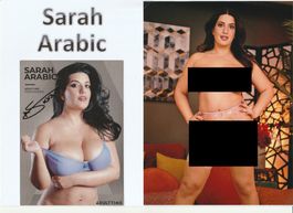 Sarah Arabic / Originalautogramm