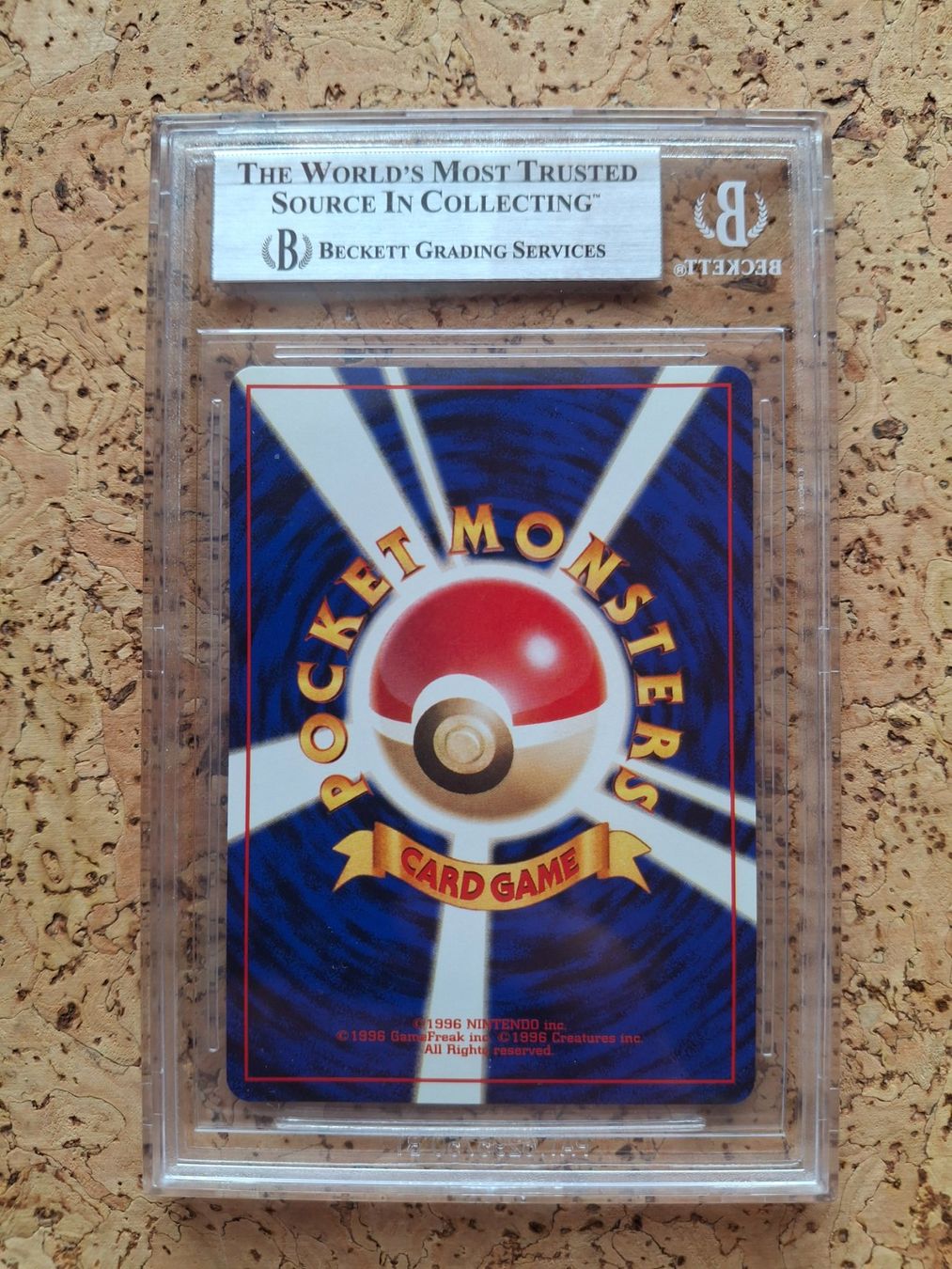Pokémon Carte collezionabili: 1996 Base set JP Magnemite BGS 9 – Nuovo e nell'imballaggio originale da Charrat venduto da Magmar 2