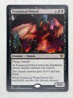 Magic Karten: Tyrannical Pitlord, Sammlerstück, neuwertig