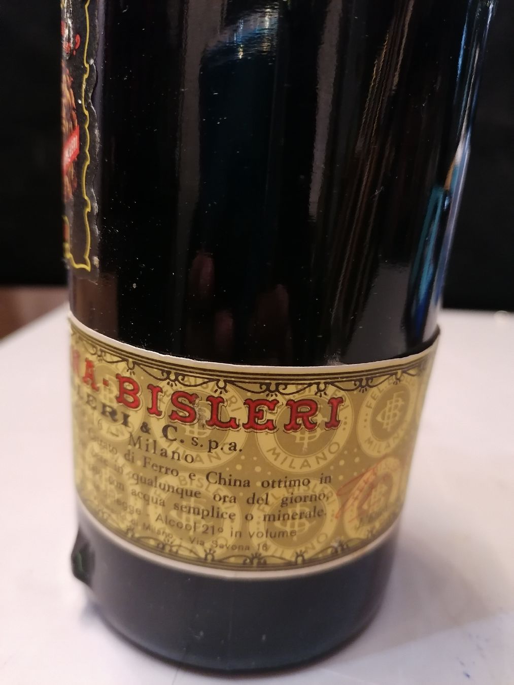 Bevande alcoliche: Ancienne bouteille Ferro-China Bisleri – Nuovo (secondo la descrizione) da Genève venduto da Leboucheoreilles 5