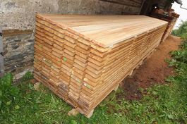 Zaunbretter Lärche 30mm x 150mm x 500cm