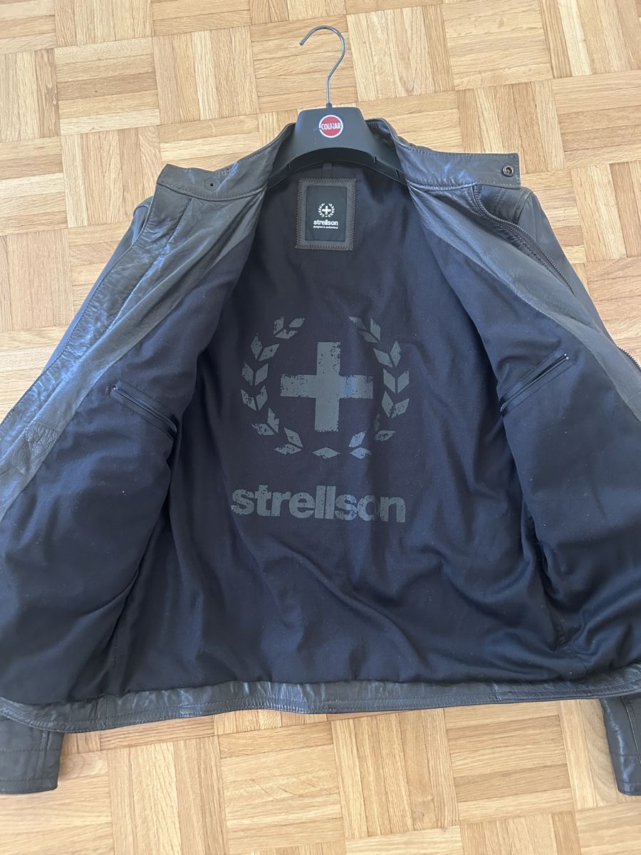 Strellson Giacche: Strellson Lederjacke Braun Gr 48  – Usato da Zollikerberg venduto da mg2011 2